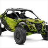 SHADED design stickers for Can-Am Maverick R