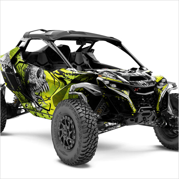 Дизайнерские наклейки SYMBIOTE для Can-Am Maverick R