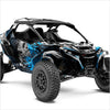 Дизайнерские наклейки SYMBIOTE для Can-Am Maverick R