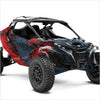 Autocollants design SHADED pour Can-Am Maverick R