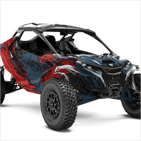 SHADED design stickers for Can-Am Maverick R