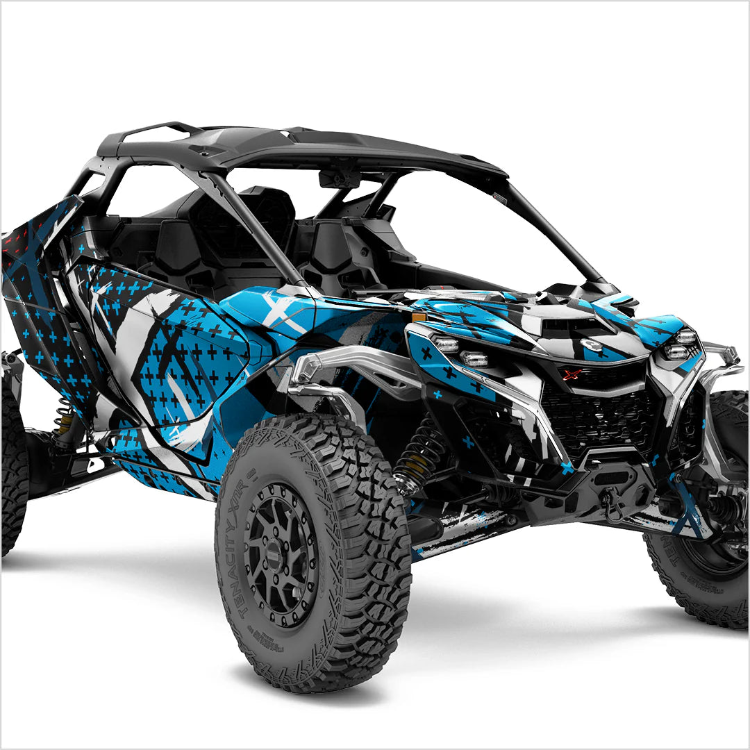 X Designaufkleber für Can-Am-Maverick R.