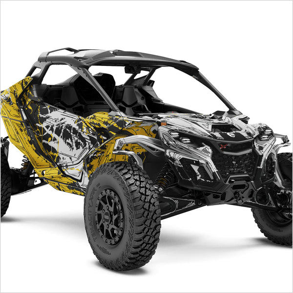 SHADED-ontwerpstickers voor Can-Am Maverick R