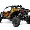 Adesivos de design SHADED para Can-Am Maverick R