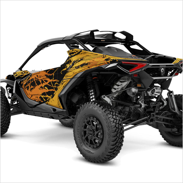 SHADED design stickers for Can-Am Maverick R