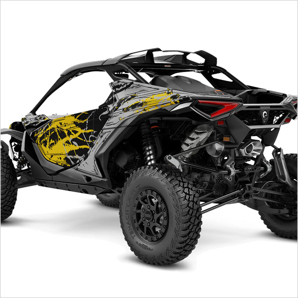 Autocollants design SHADED pour Can-Am Maverick R