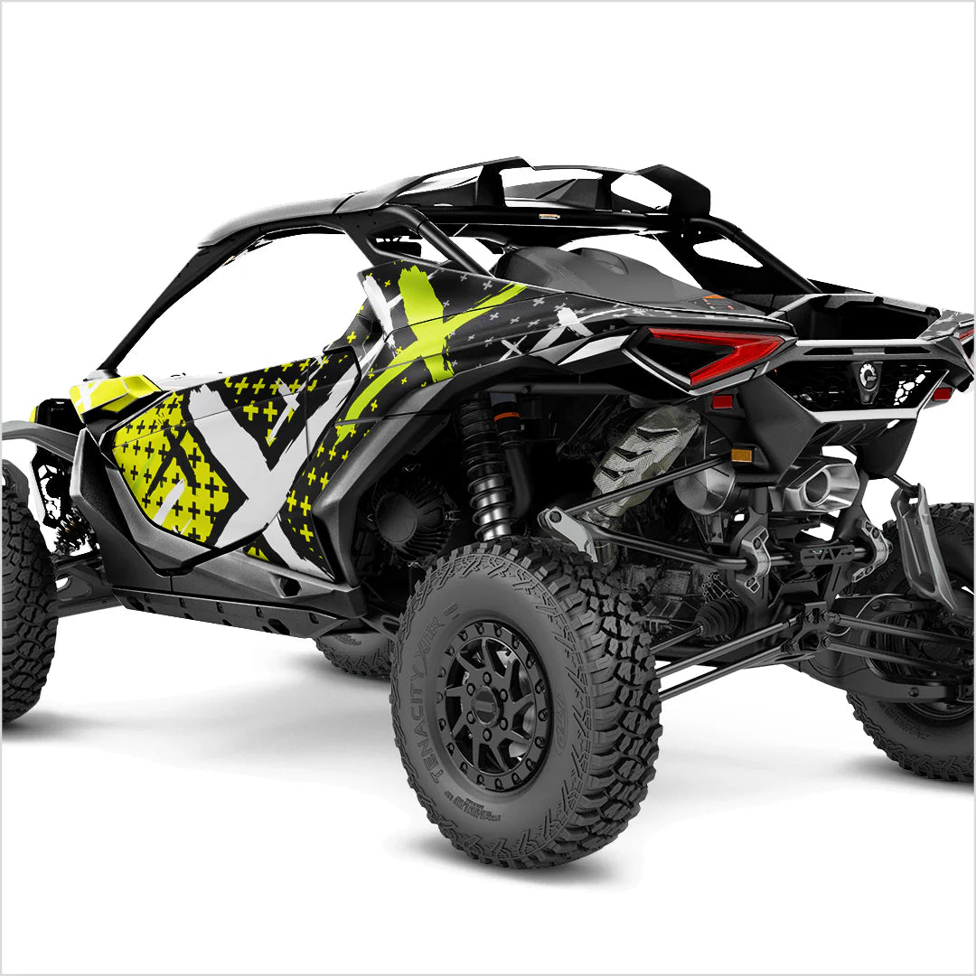 X Дизайн наклейки для Can-Am Maverick R