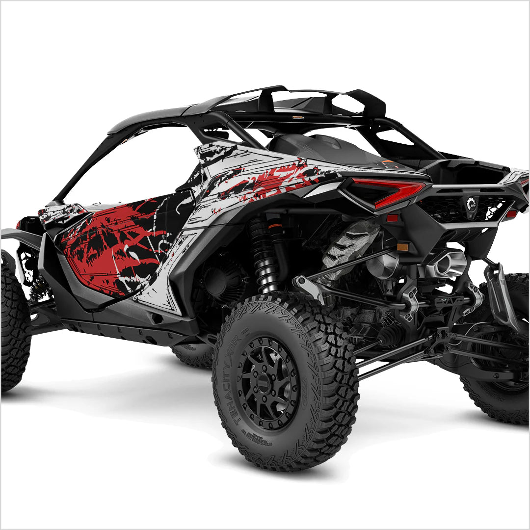 SHADED design stickers for Can-Am Maverick R