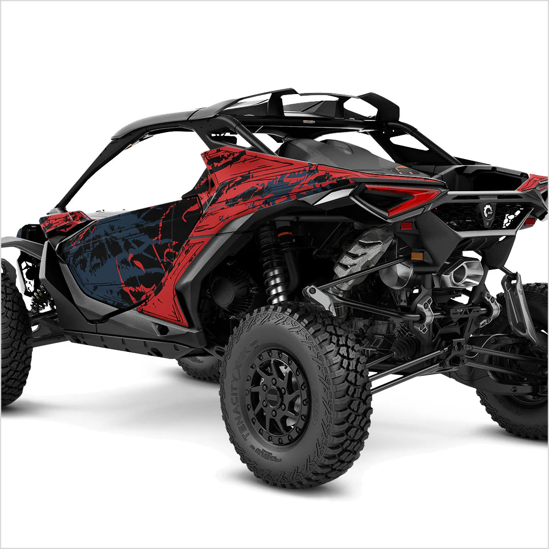 Adesivi con design SFUMATO per Can-Am Maverick R