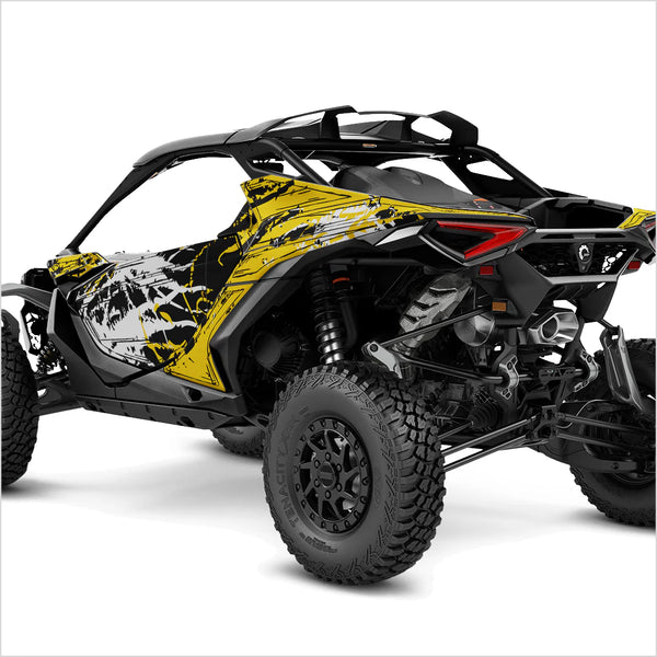 SHADED design stickers for Can-Am Maverick R