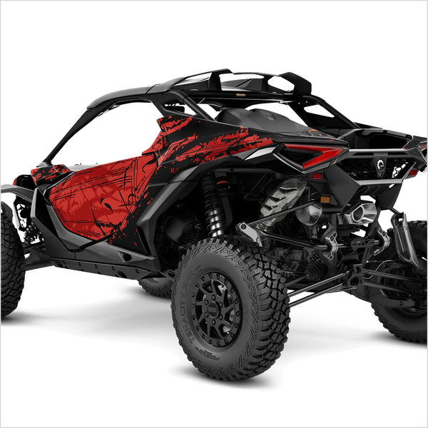 SHADED design stickers for Can-Am Maverick R