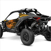 Adesivos de design SHADED para Can-Am Maverick R