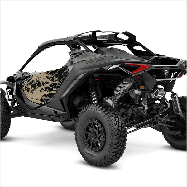 SHADED design stickers for Can-Am Maverick R