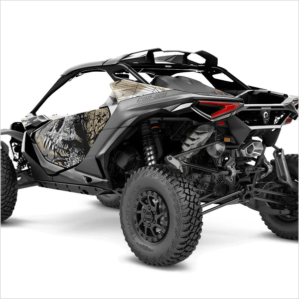 Дизайнерские наклейки SYMBIOTE для Can-Am Maverick R