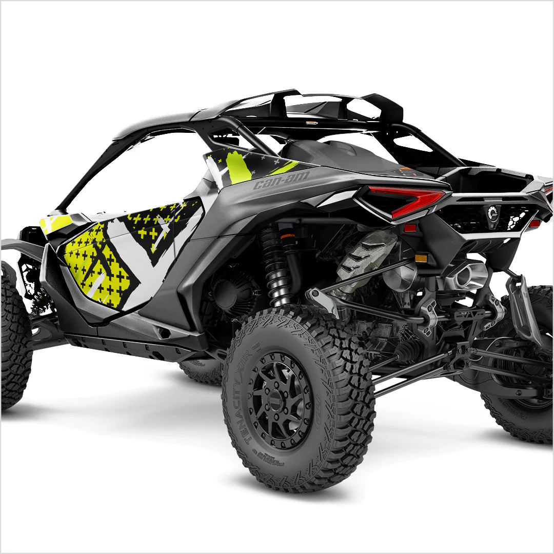 X Дизайн наклейки для Can-Am Maverick R