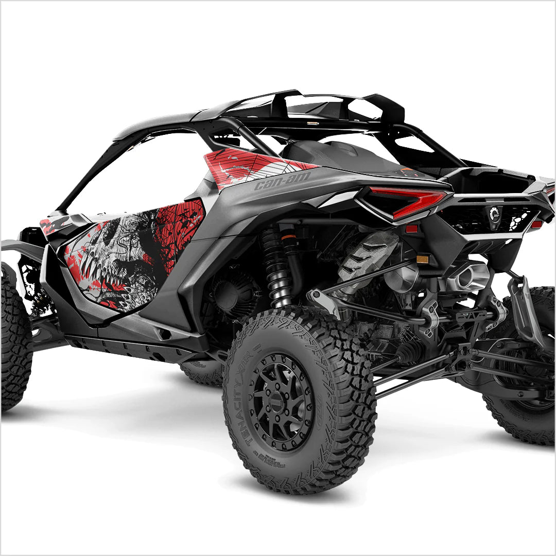 Symbiote-Design-Aufkleber für Can-Am-Maverick R.