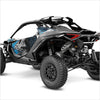 Дизайнерские наклейки SYMBIOTE для Can-Am Maverick R