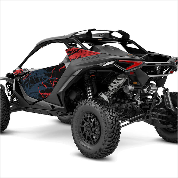 Autocollants design SHADED pour Can-Am Maverick R