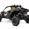 SHADED design stickers for Can-Am Maverick R