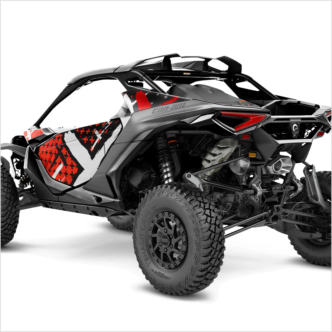 X αυτοκόλλητα σχεδιασμού για Can-Am Maverick R