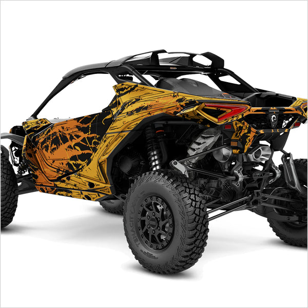 Adesivos de design SHADED para Can-Am Maverick R