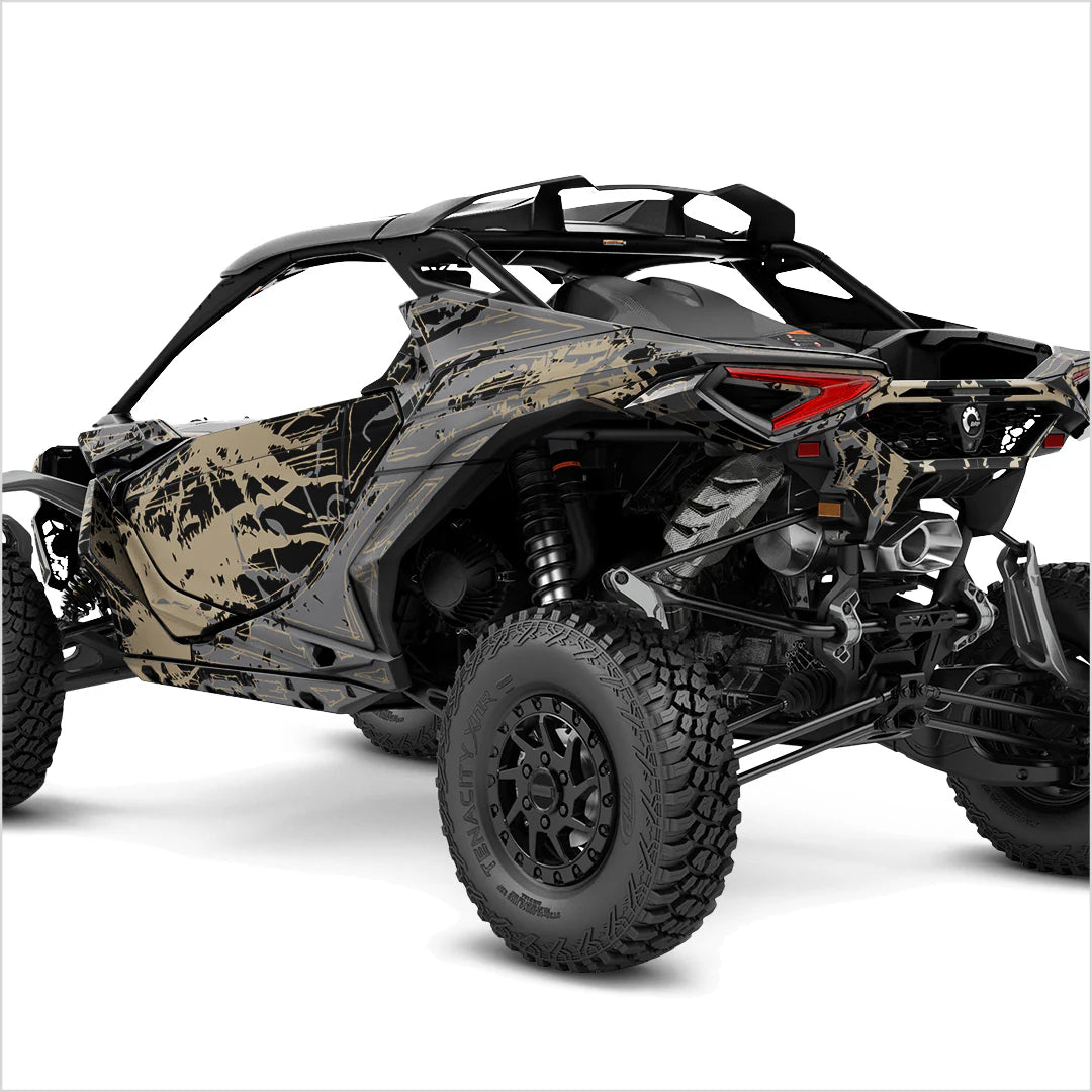 SHADED design stickers for Can-Am Maverick R