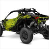 Adesivos de design SHADED para Can-Am Maverick R