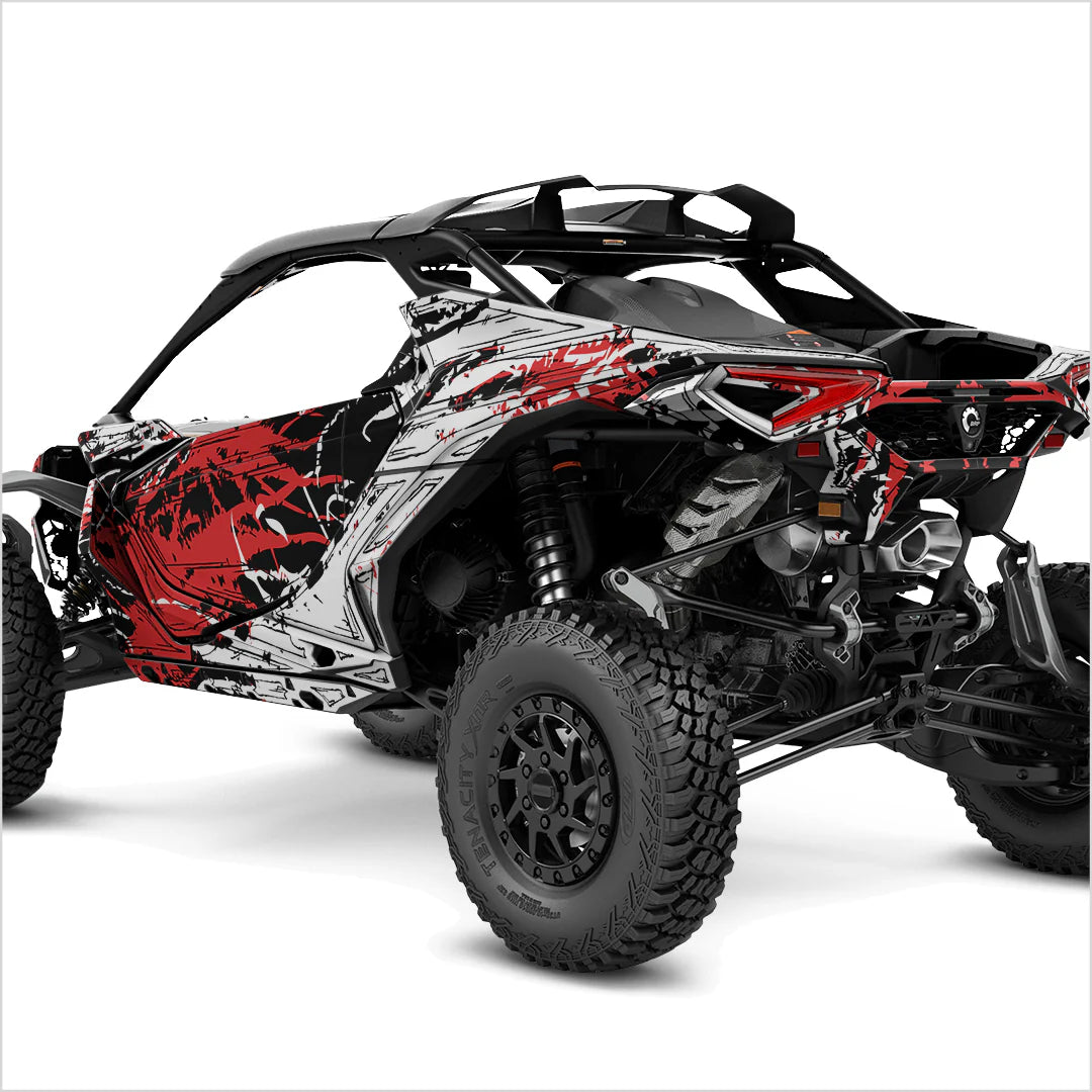 SHADED-ontwerpstickers voor Can-Am Maverick R