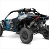 Дизайнерские наклейки SYMBIOTE для Can-Am Maverick R