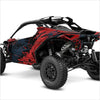 Adesivi con design SFUMATO per Can-Am Maverick R