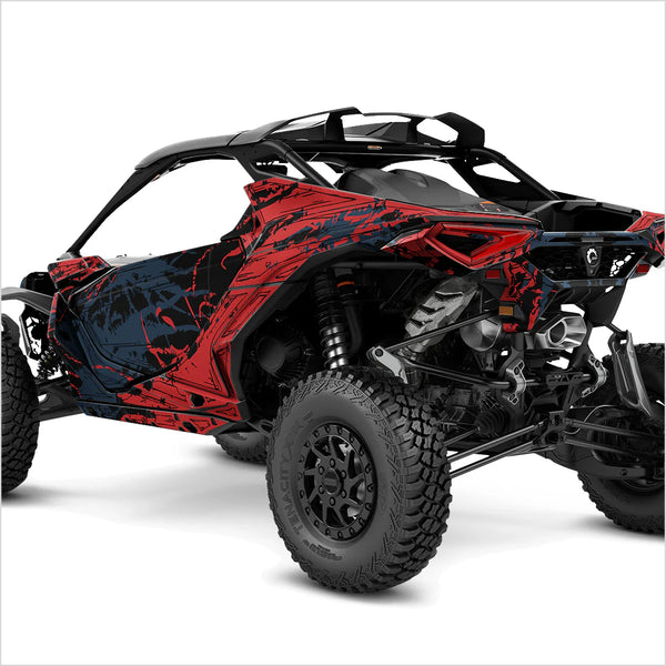 SHADED design stickers for Can-Am Maverick R