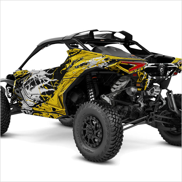 SHADED design stickers for Can-Am Maverick R