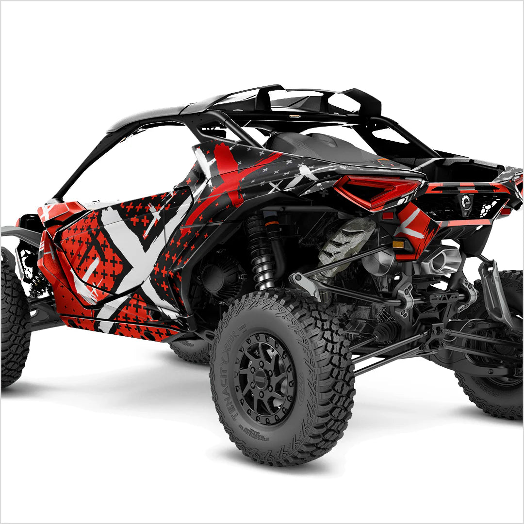 X αυτοκόλλητα σχεδιασμού για Can-Am Maverick R