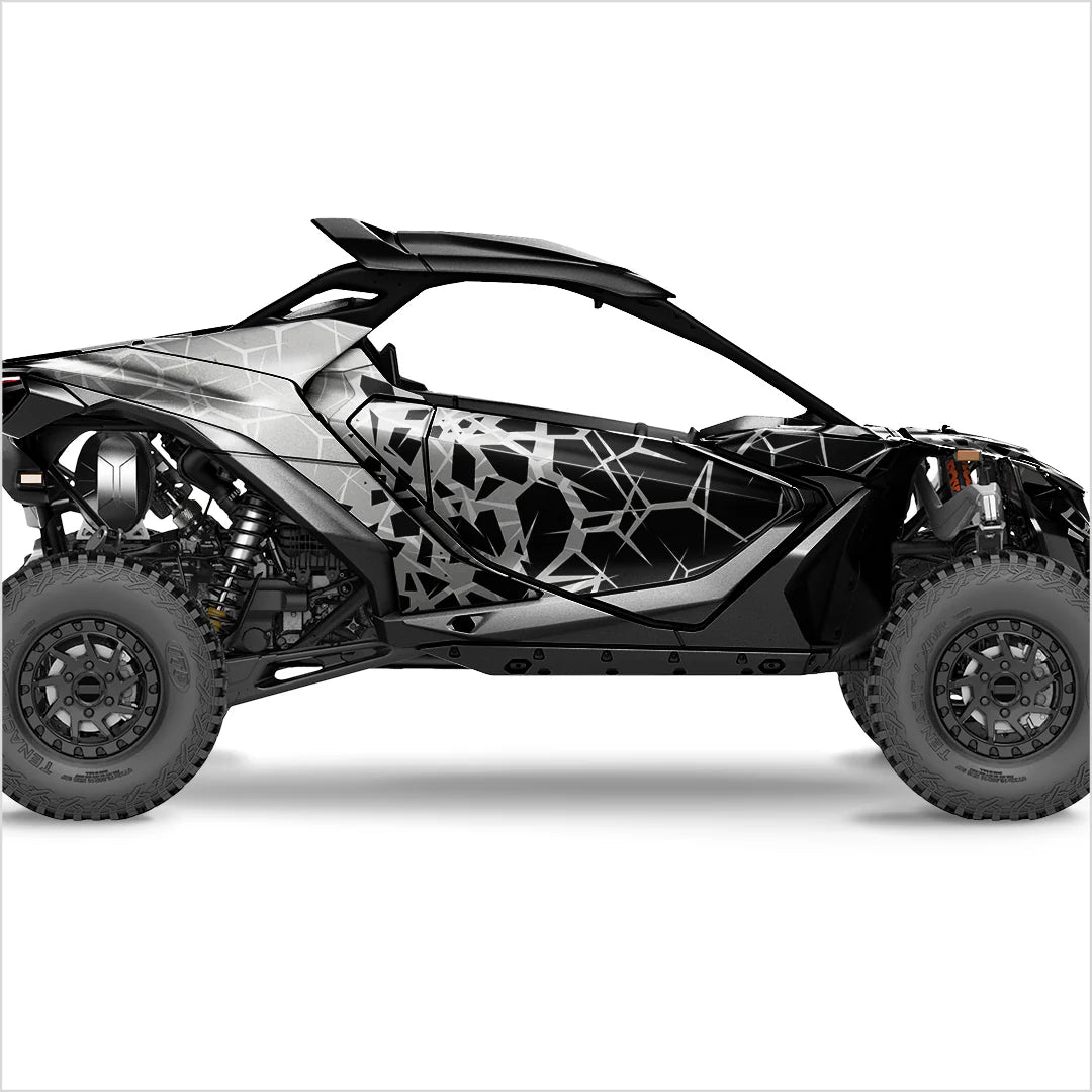 Quake-Design-Aufkleber für Can-Am-Maverick R.