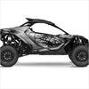 SHADED-ontwerpstickers voor Can-Am Maverick R