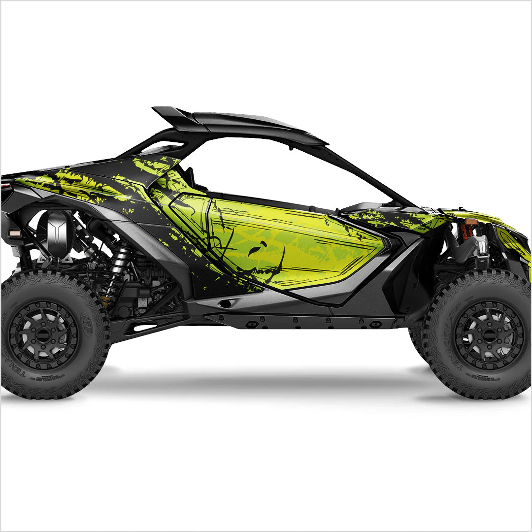 SHADED design-tarrat Can-Am Maverick R:lle