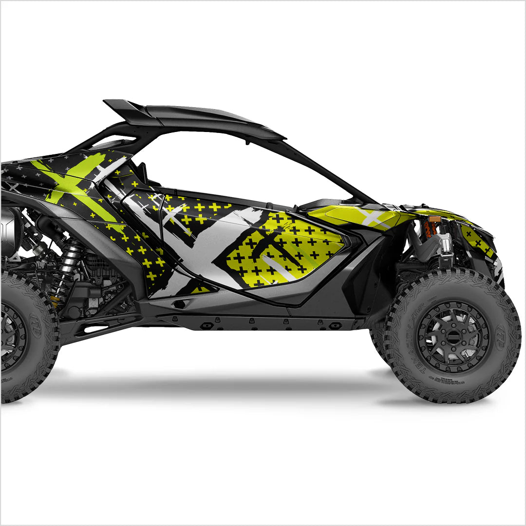 X Дизайн наклейки для Can-Am Maverick R