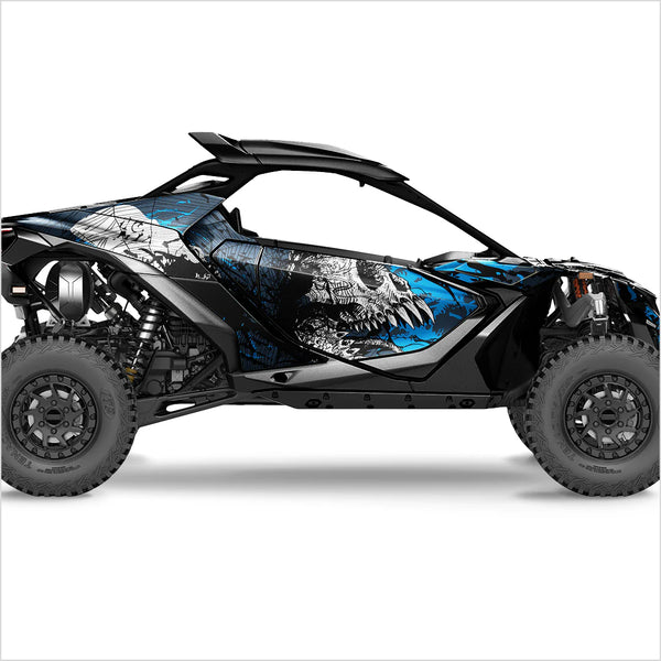 Дизайнерские наклейки SYMBIOTE для Can-Am Maverick R