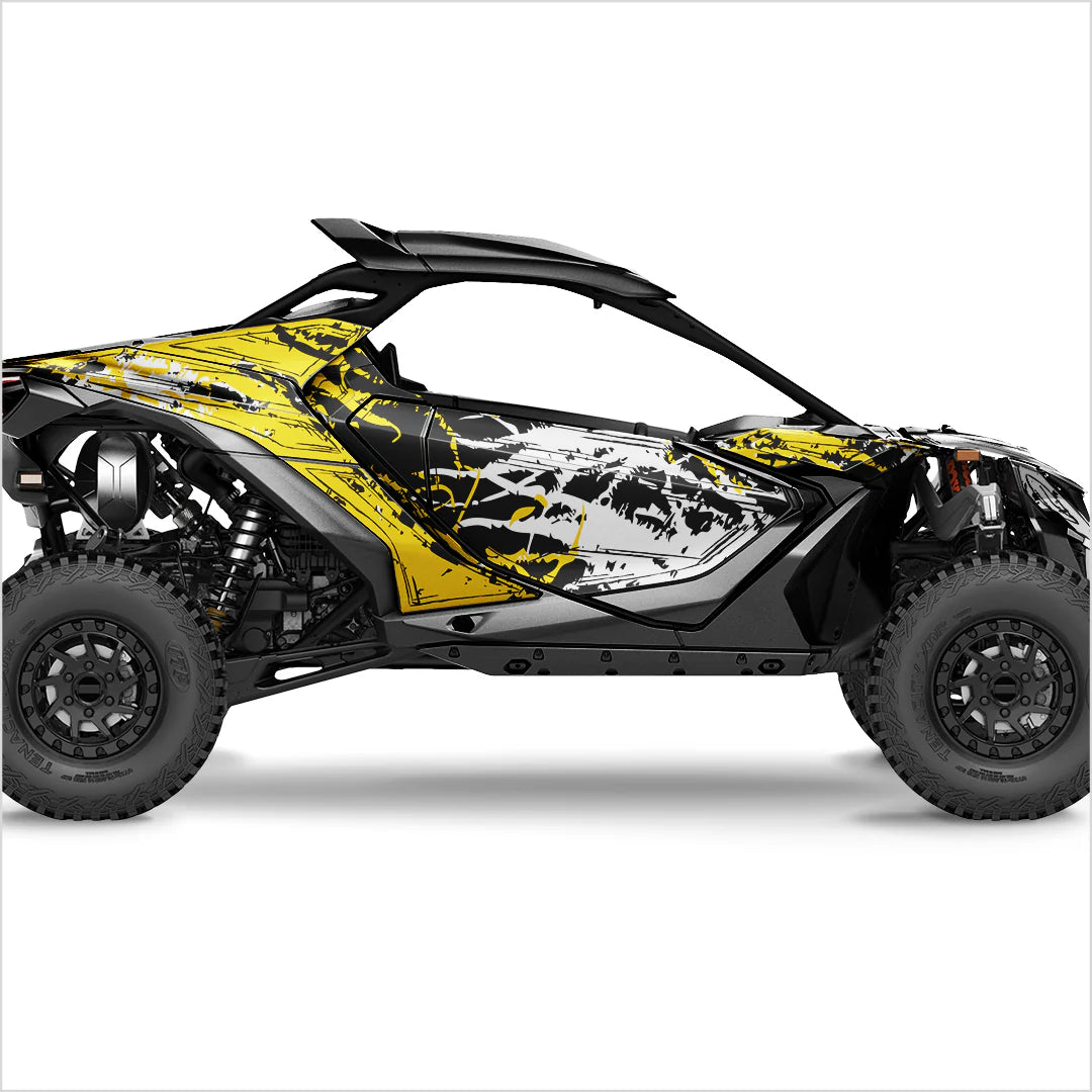 SHADED design-tarrat Can-Am Maverick R:lle