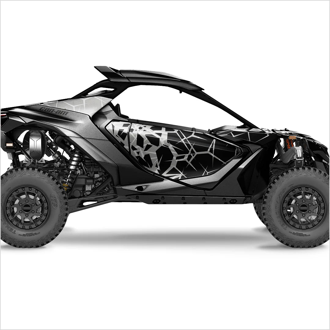 Quake-Design-Aufkleber für Can-Am-Maverick R.