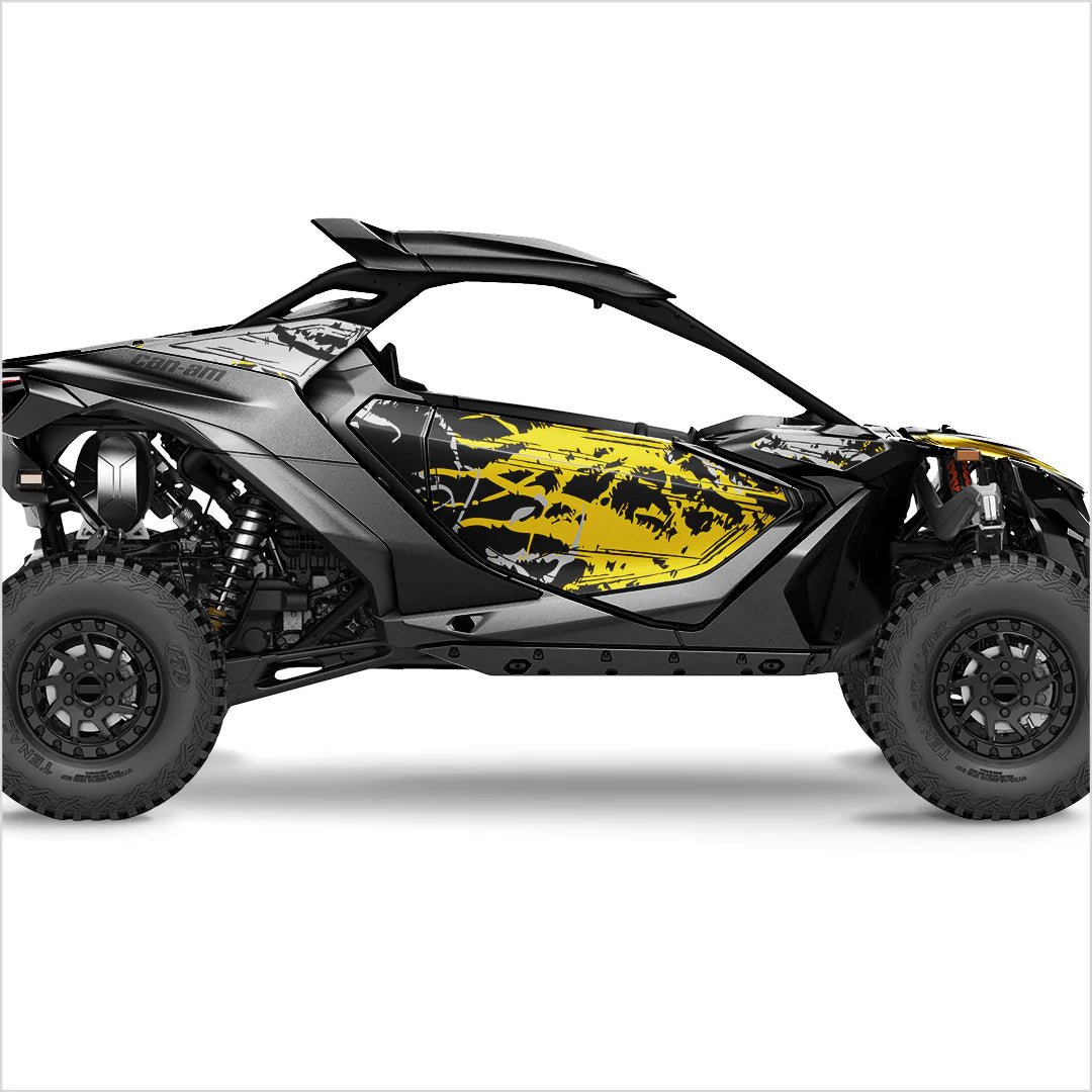 SHADED design stickers for Can-Am Maverick R