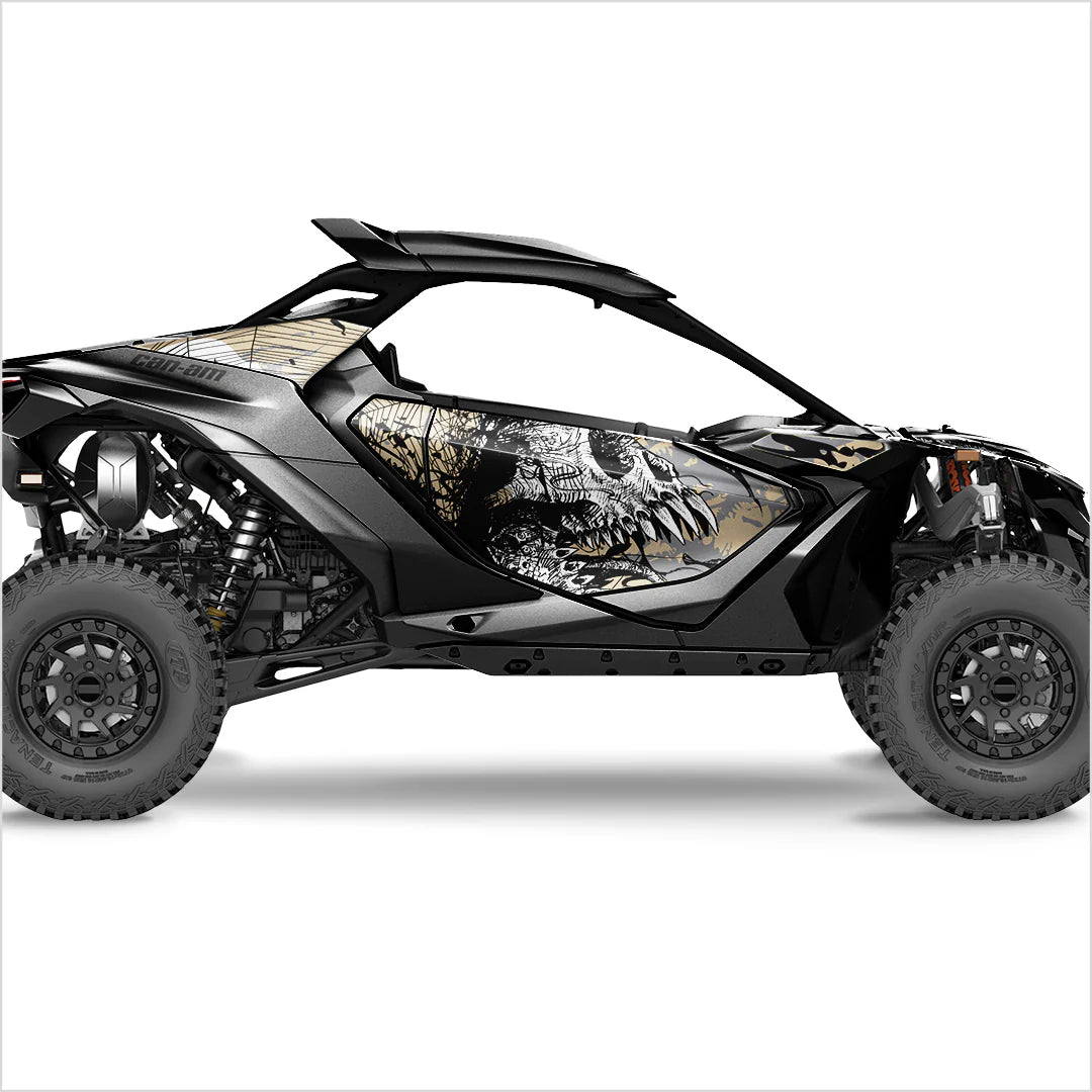 Дизайнерские наклейки SYMBIOTE для Can-Am Maverick R