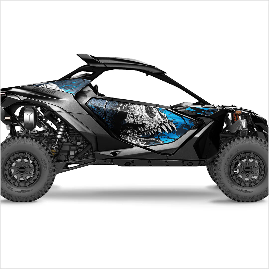 Дизайнерские наклейки SYMBIOTE для Can-Am Maverick R