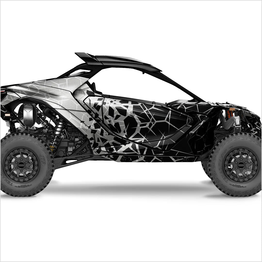 Quake-Design-Aufkleber für Can-Am-Maverick R.