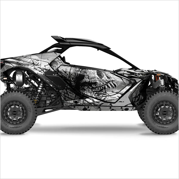 Дизайнерские наклейки SYMBIOTE для Can-Am Maverick R