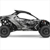 Adesivi con design SFUMATO per Can-Am Maverick R