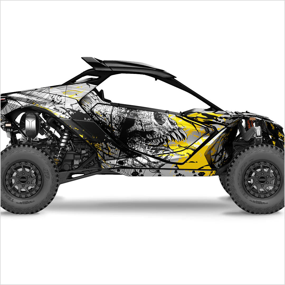 Symbiote-Design-Aufkleber für Can-Am-Maverick R.