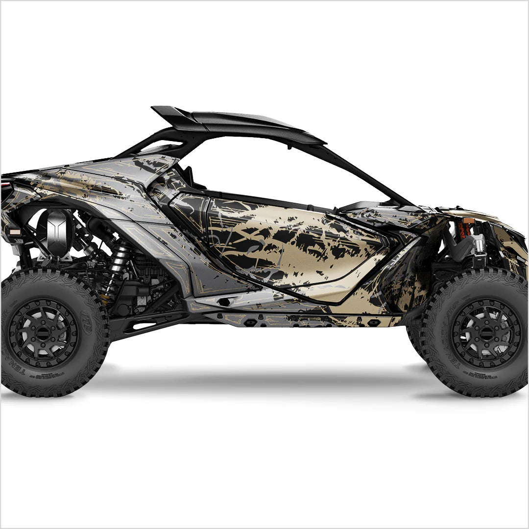 Adesivi con design SFUMATO per Can-Am Maverick R