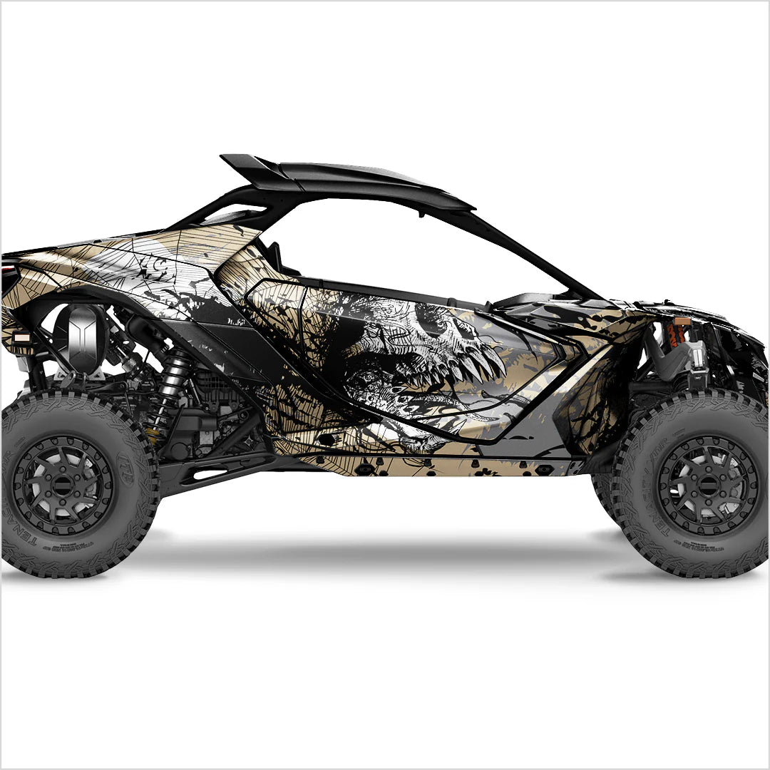 Symbiote-Design-Aufkleber für Can-Am-Maverick R.