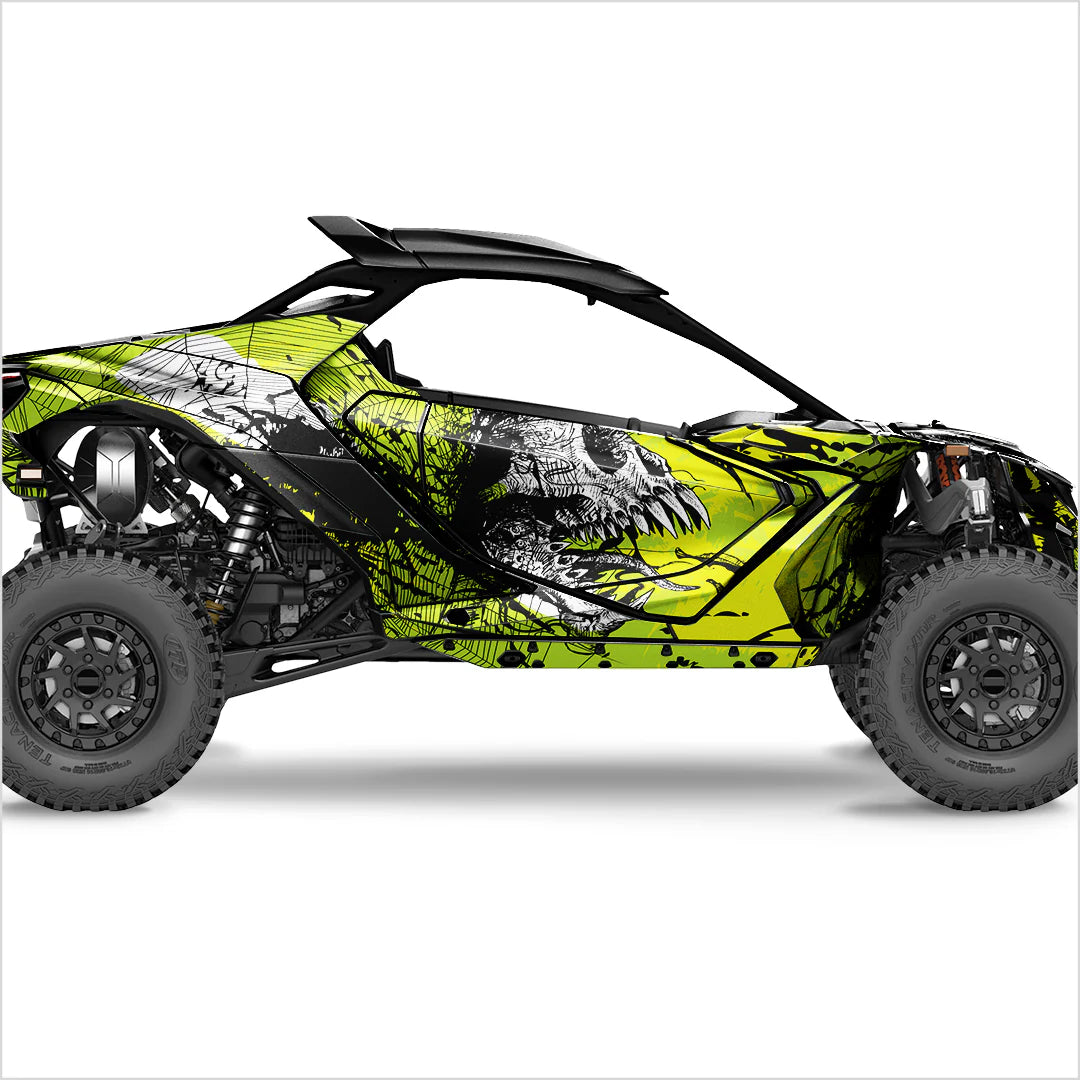 Symbiote-Design-Aufkleber für Can-Am-Maverick R.